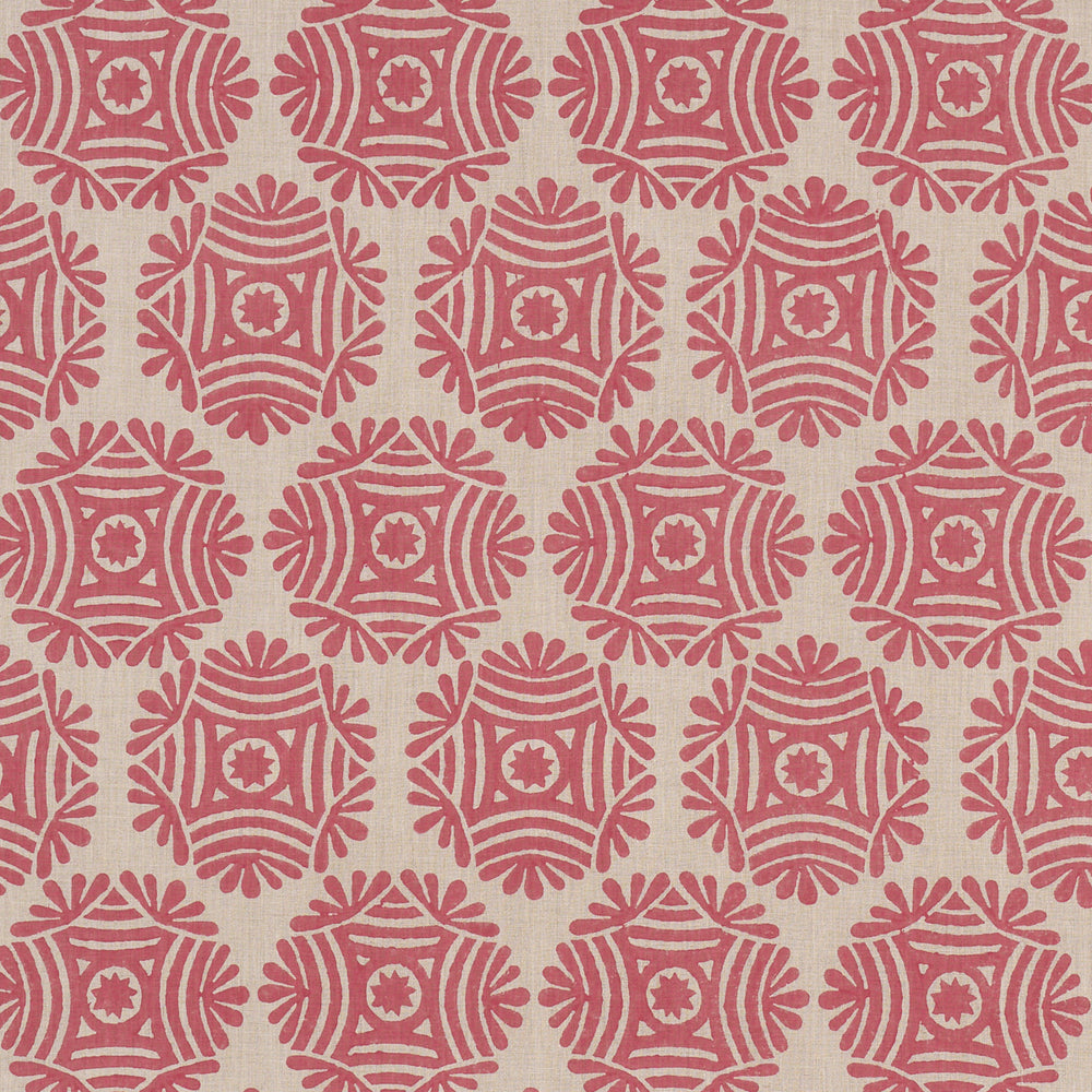 GILDED STAR HAND BLOCK | Red