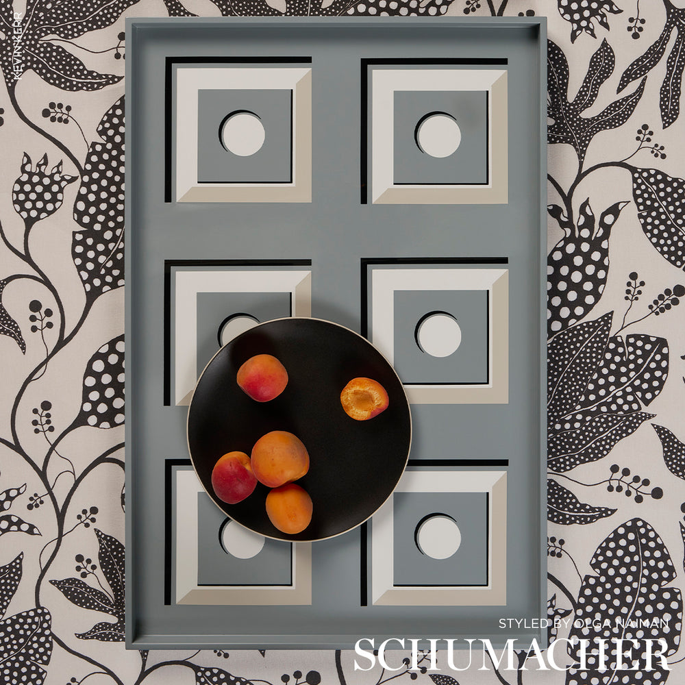 POLKA DOT JUNGLE | Black & Cream