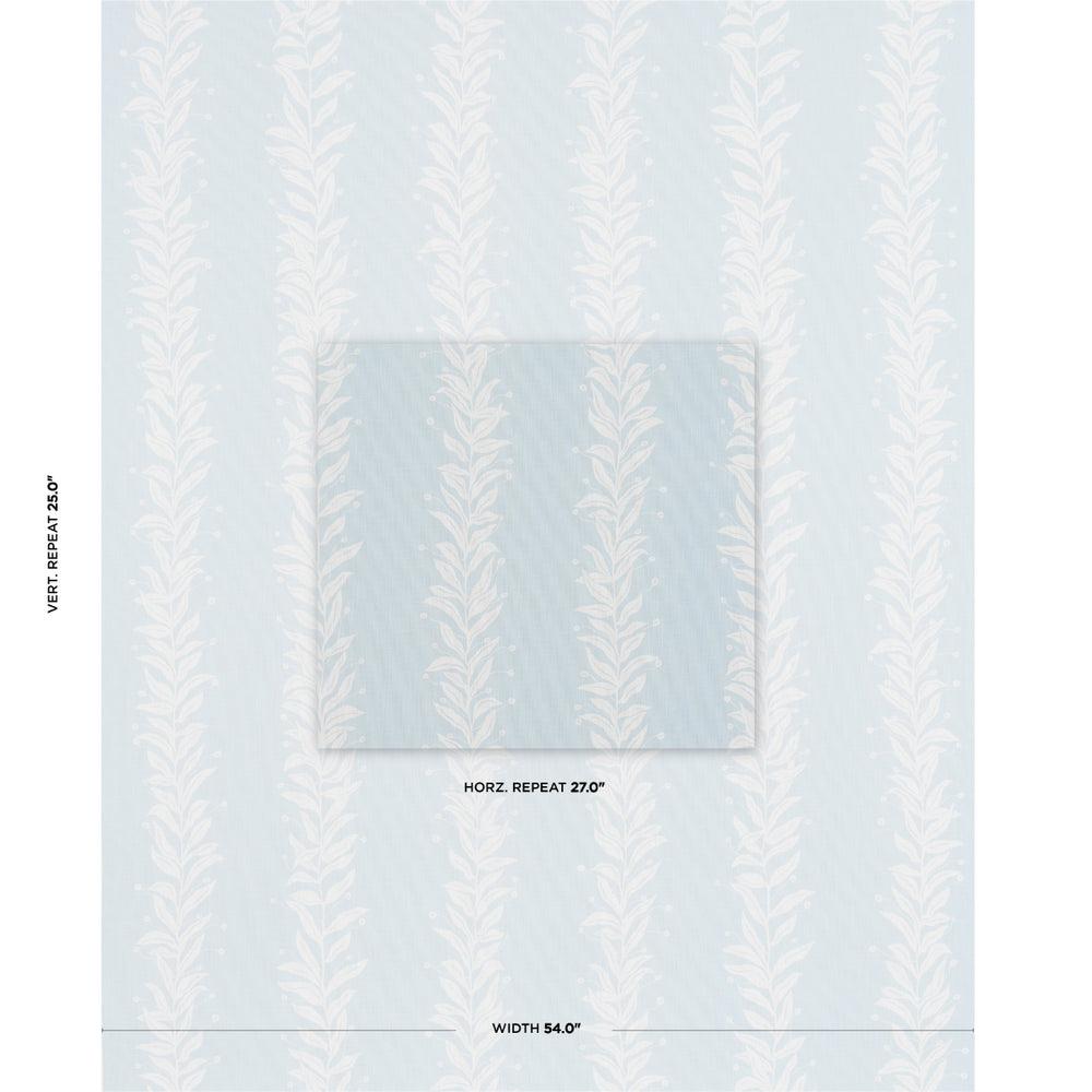 TENDRIL STRIPE INDOOR/OUTDOOR | Sky