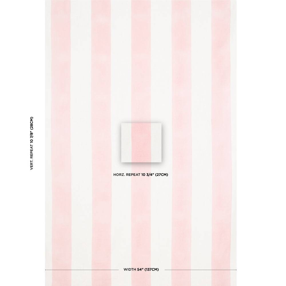 Wide Hand Block Stripe | Pink