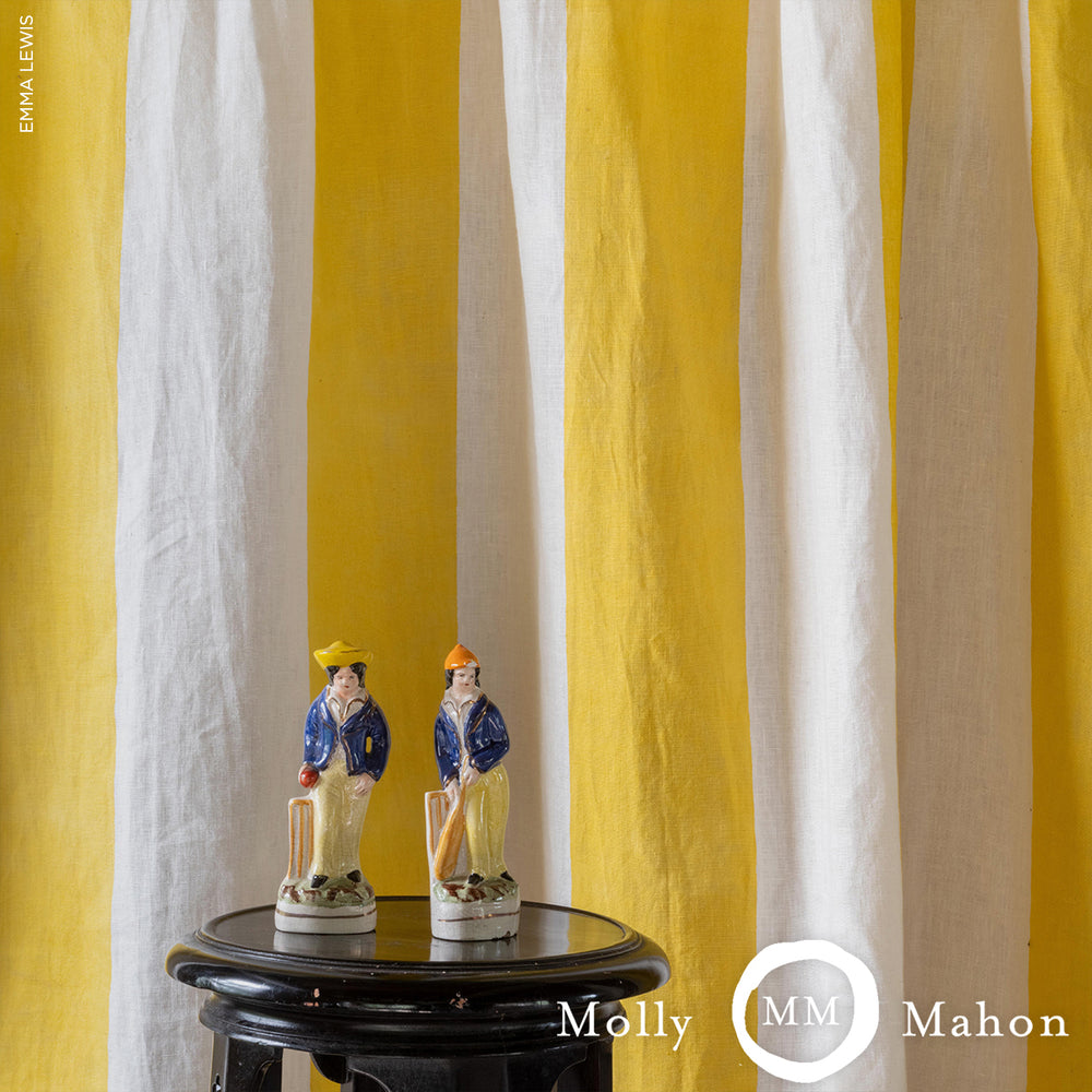 Wide Hand Block Stripe | Yellow