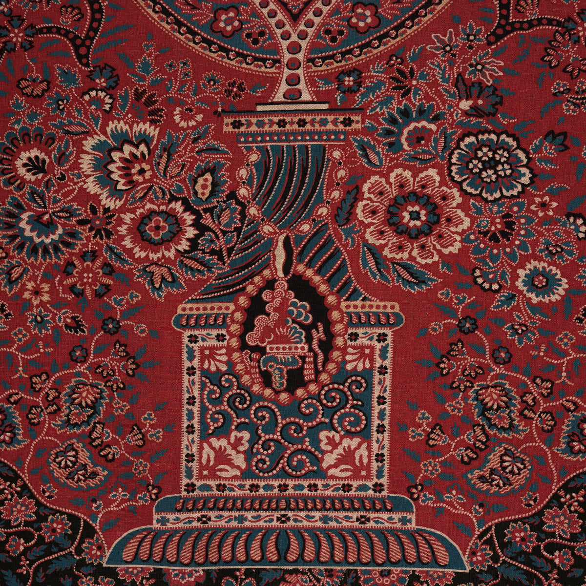 COLMERY PAISLEY PANEL | Rouge