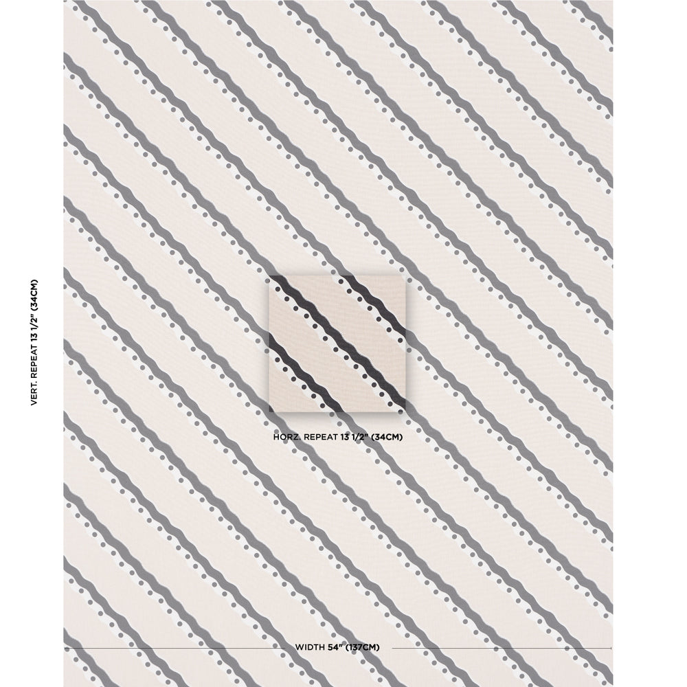 ROUSSEAU STRIPE | Black & Cream