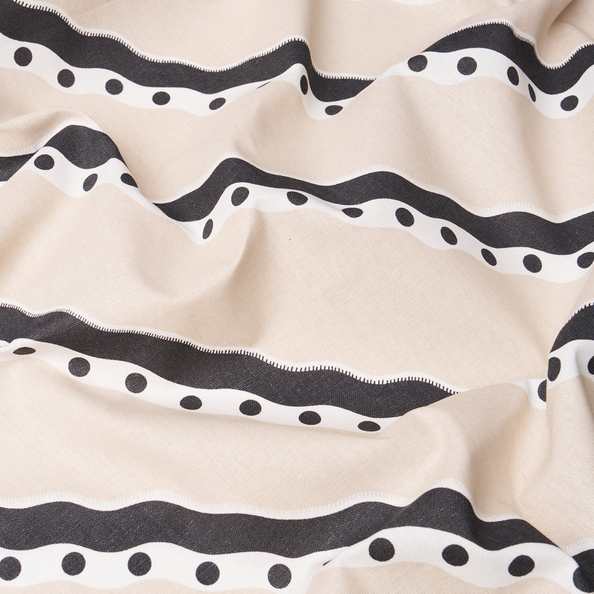 ROUSSEAU STRIPE | Black & Cream