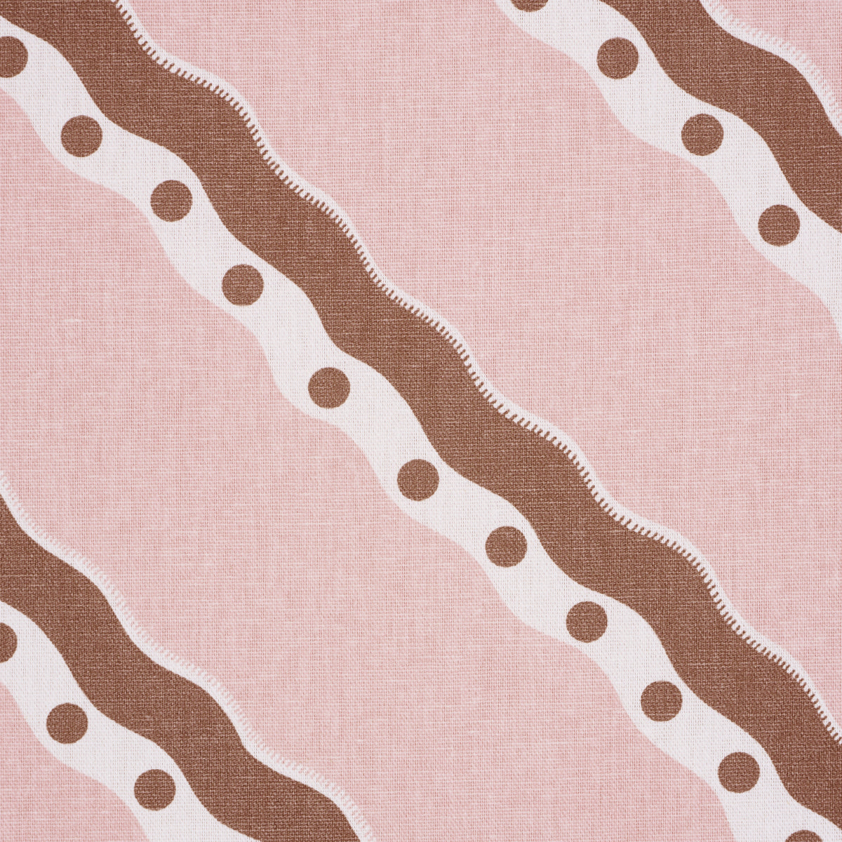 ROUSSEAU STRIPE | Cocoa & Blush