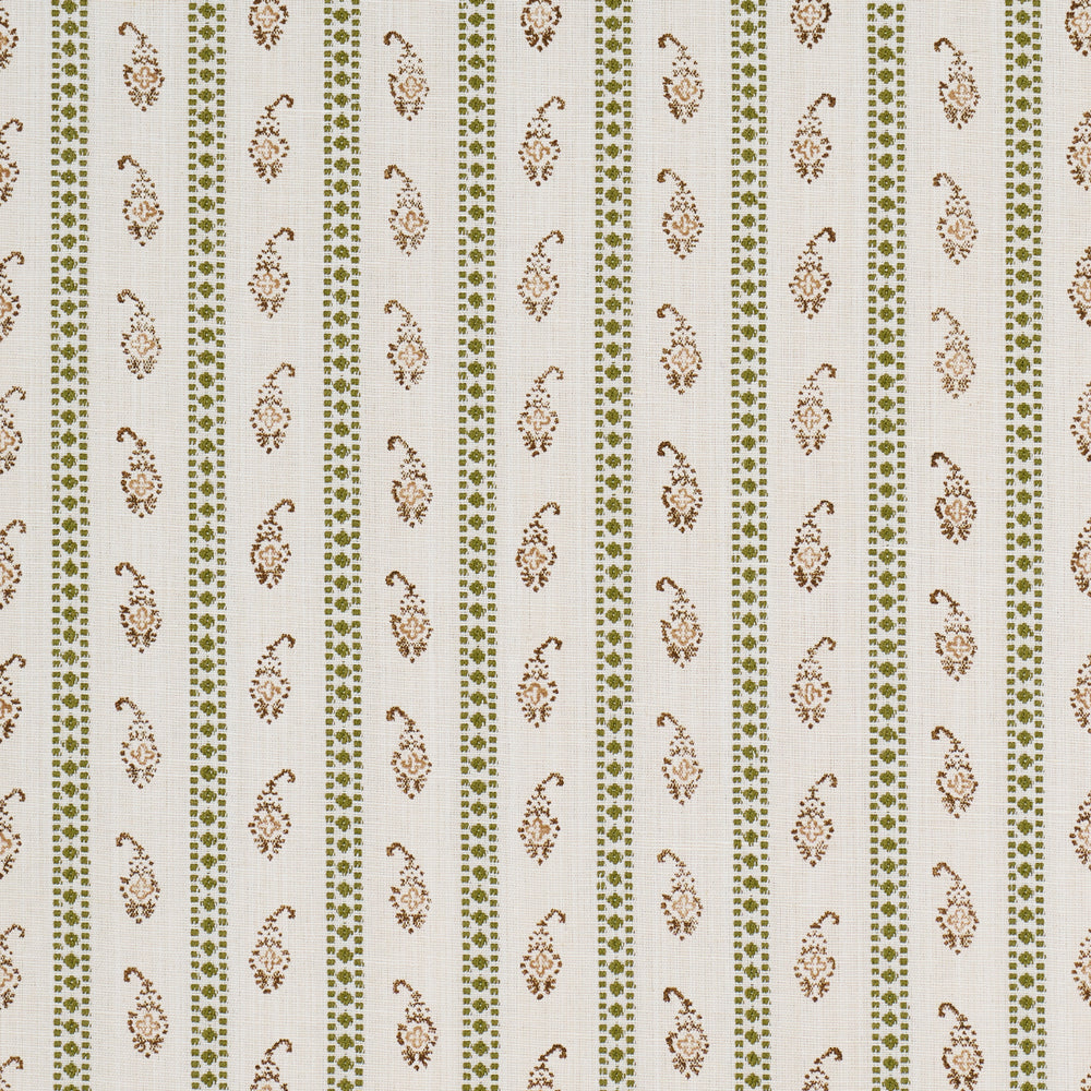 EDDIE WOVEN HAND BLOCK PRINT | Green