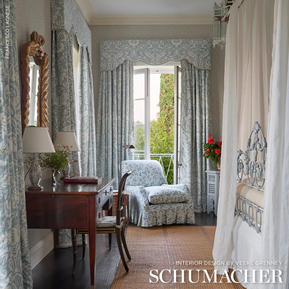 SUFFOLK DAMASK | Blue