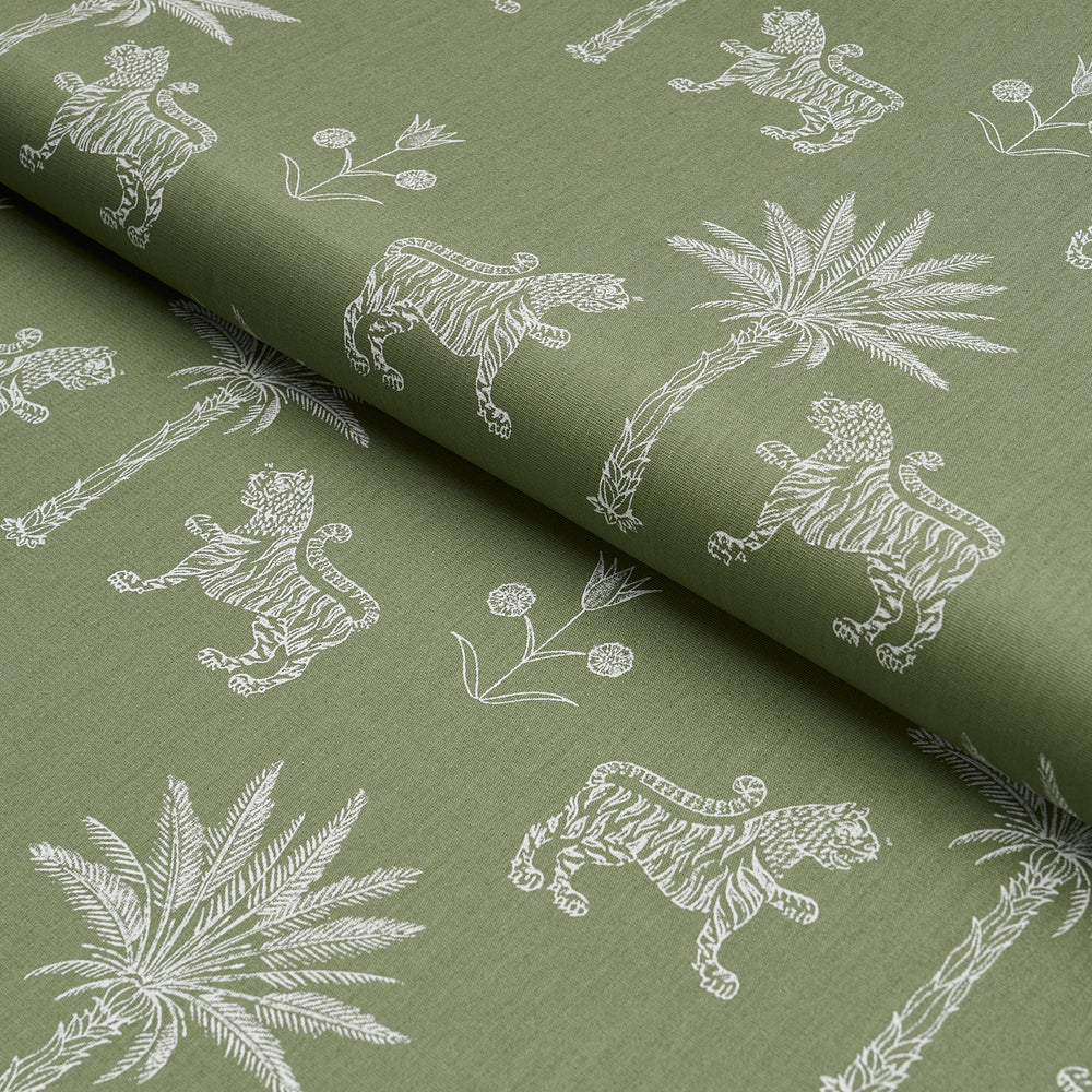 TIGER PALM SILHOUETTE OUTDOOR | Sage