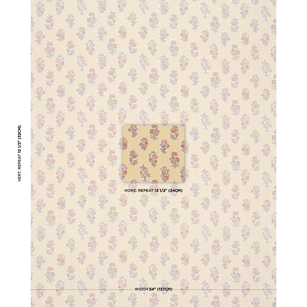 ANESSA HAND SCREEN PRINT | Yellow