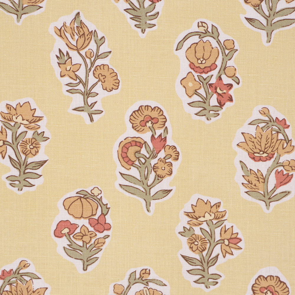 ANESSA HAND SCREEN PRINT | Yellow