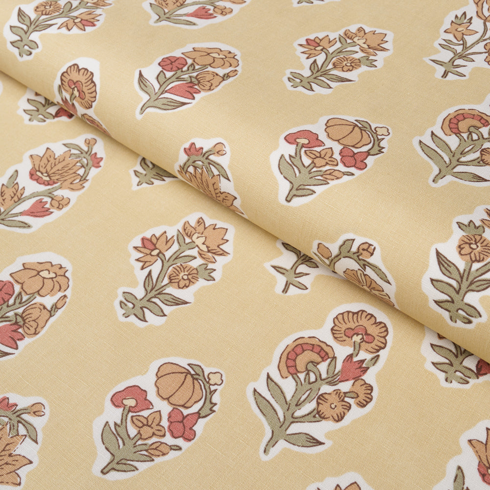 ANESSA HAND SCREEN PRINT | Yellow
