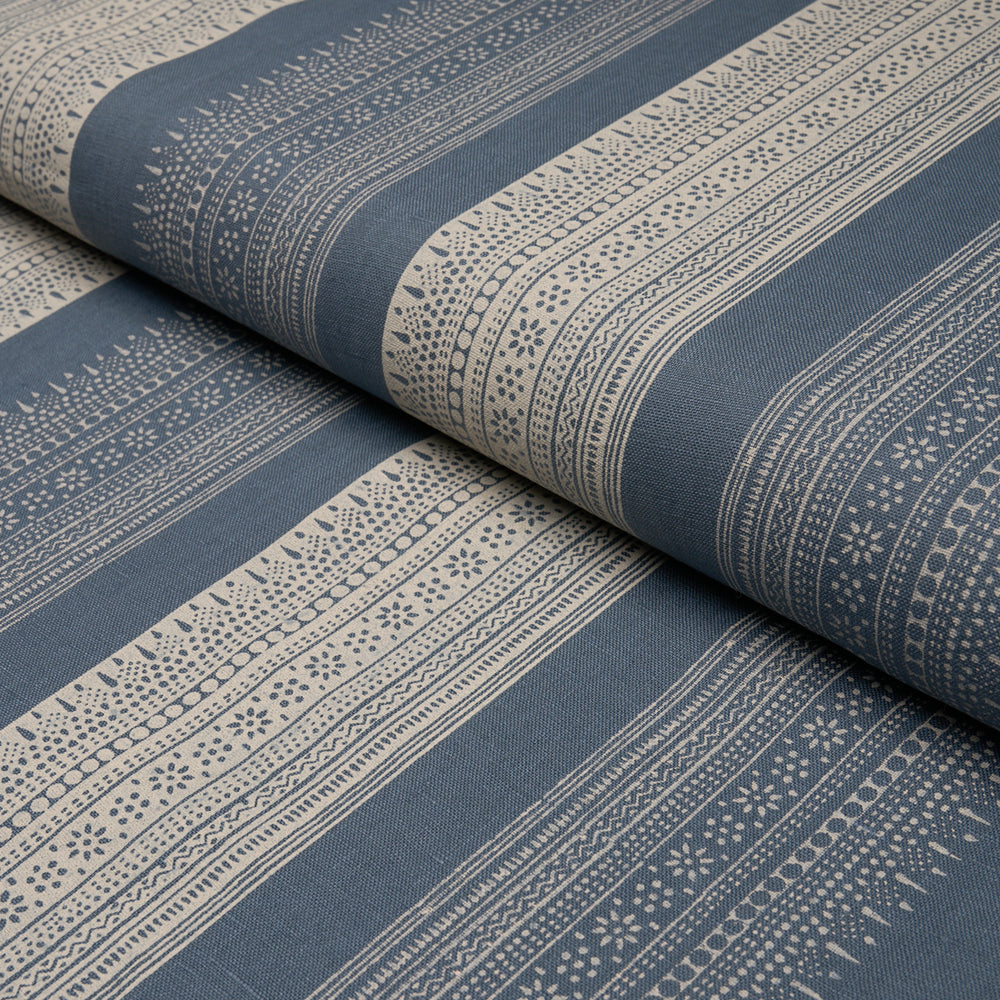 Calista Block Print | Indigo