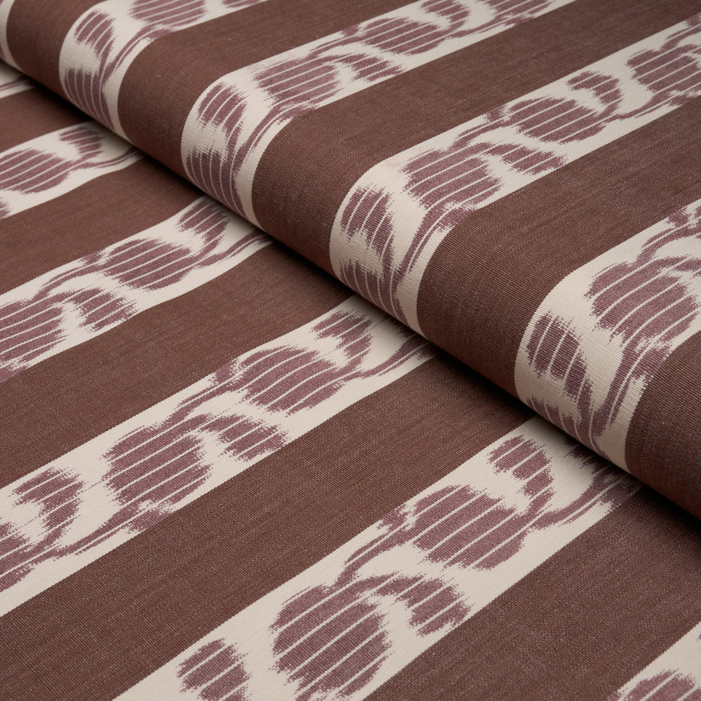 Priya Warp Print | Bordeaux