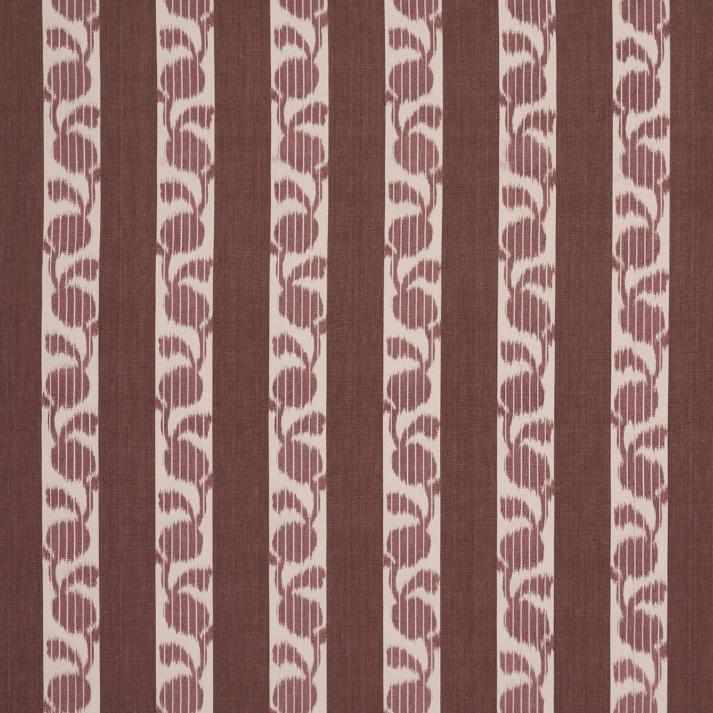 Priya Warp Print | Bordeaux