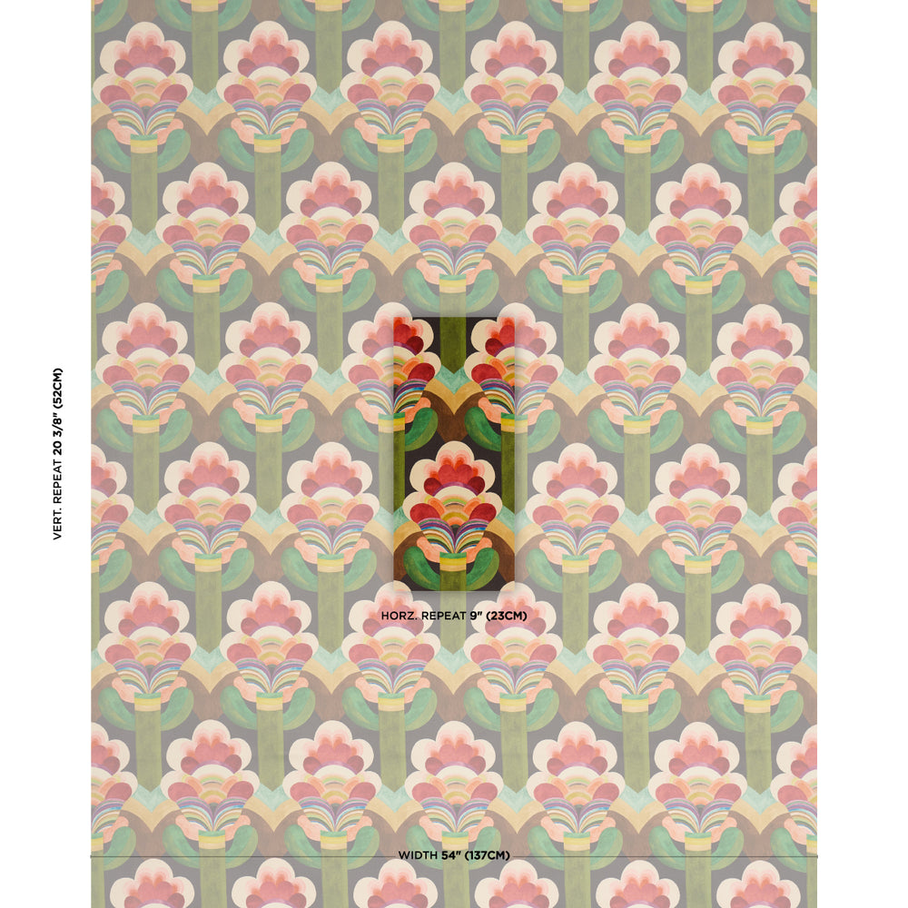 FLEUR INDIENNE VELVET | Cinnabar
