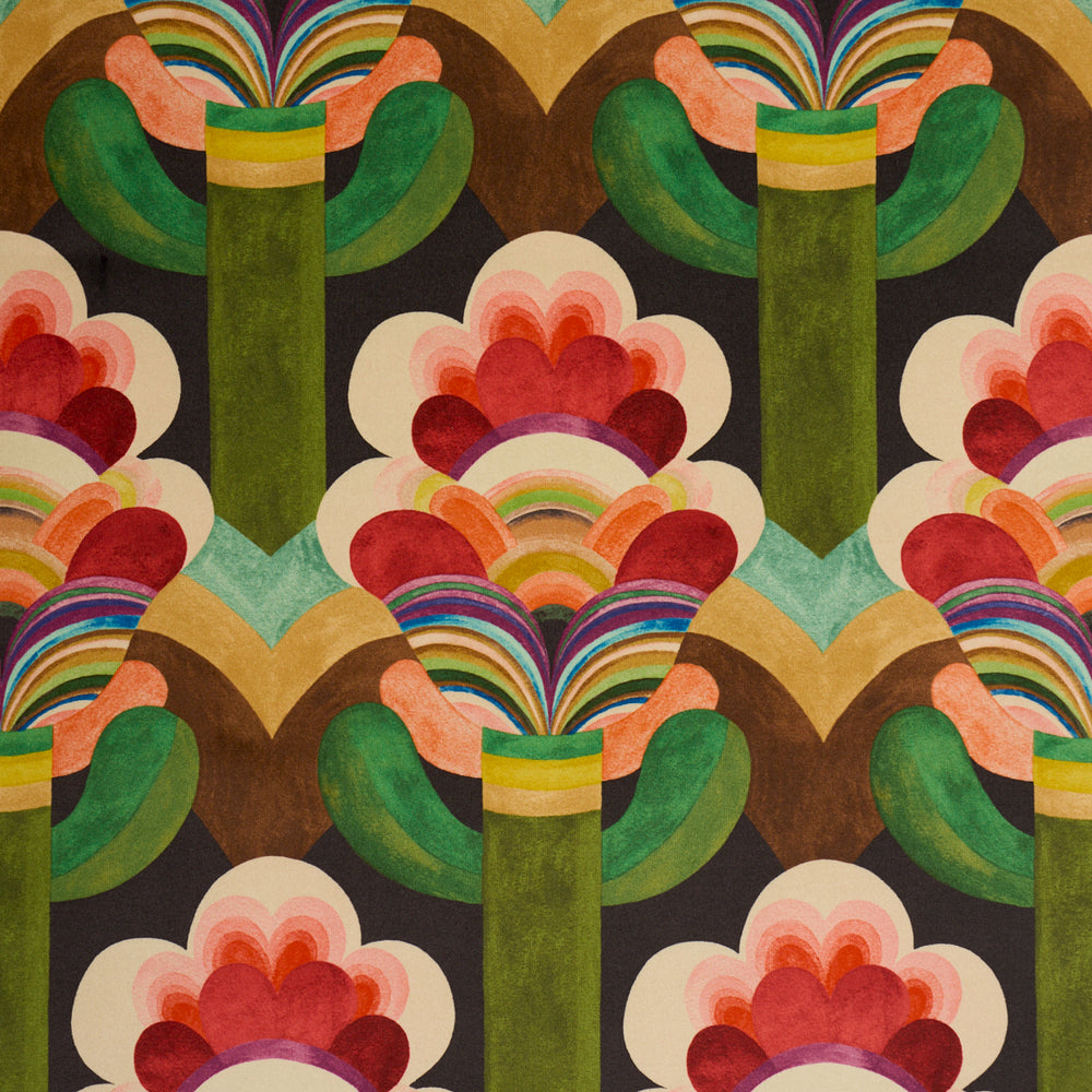 FLEUR INDIENNE VELVET | Cinnabar
