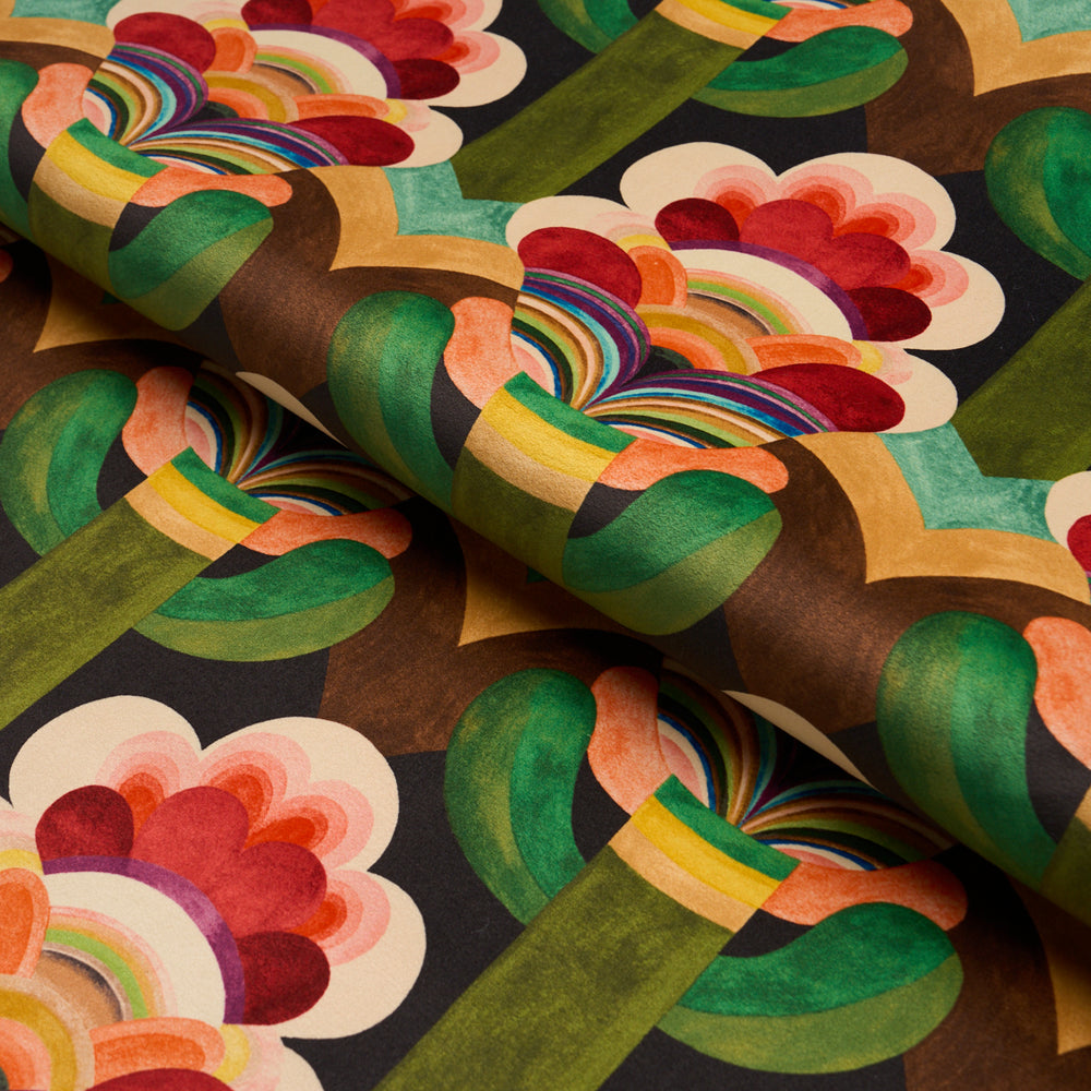FLEUR INDIENNE VELVET | Cinnabar