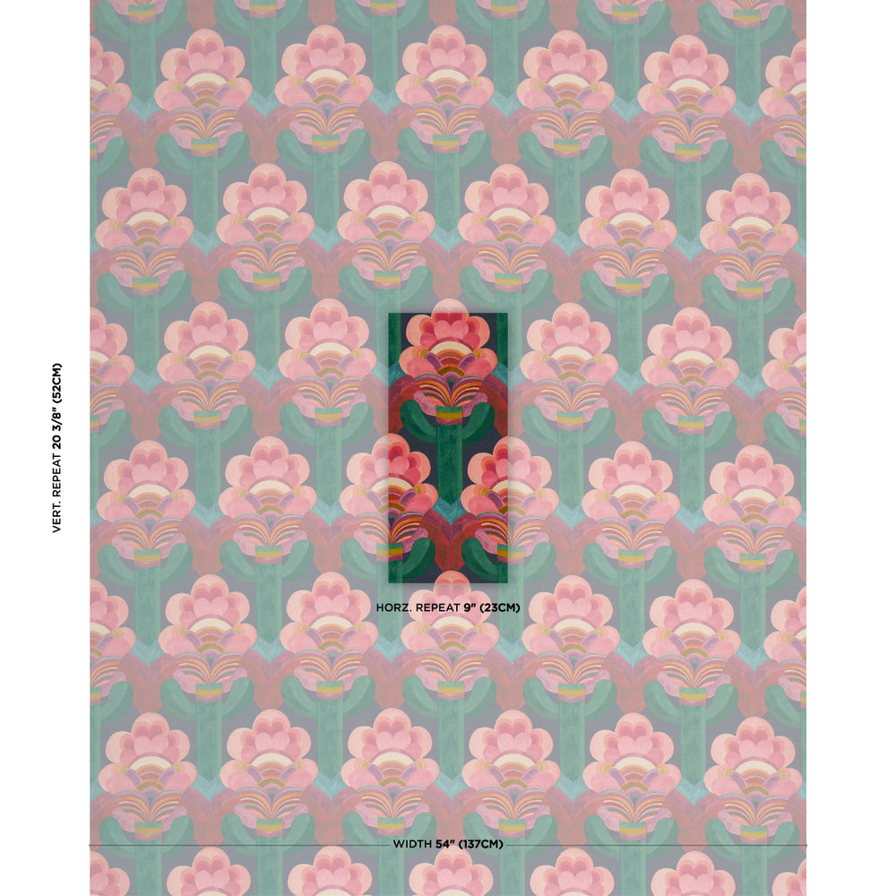 FLEUR INDIENNE VELVET | Rose