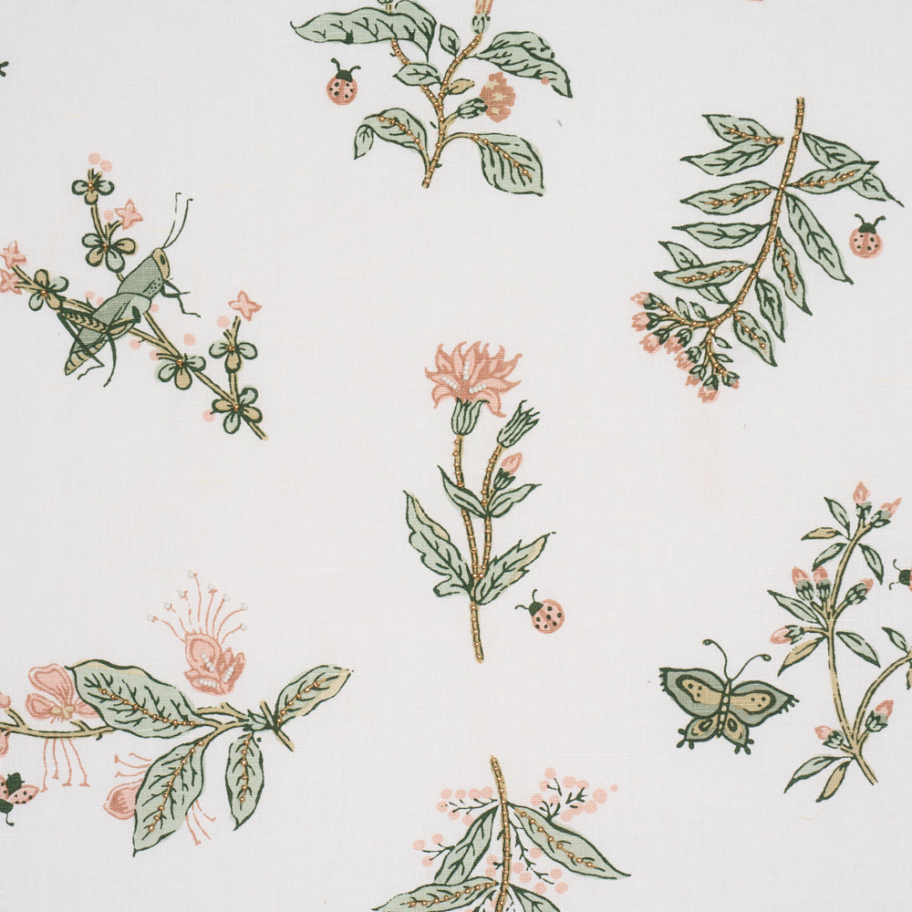 JETER DES FLEURS BEADED PRINT | Moss Phlox
