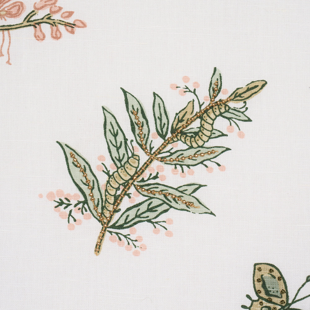 JETER DES FLEURS BEADED PRINT | Moss Phlox