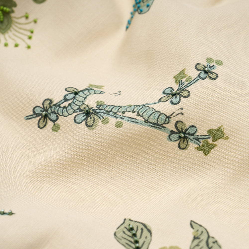 JETER DES FLEURS BEADED PRINT | Artichoke