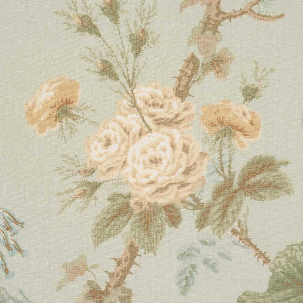 SHE WALKS IN BEAUTY CHINTZ | Celadon