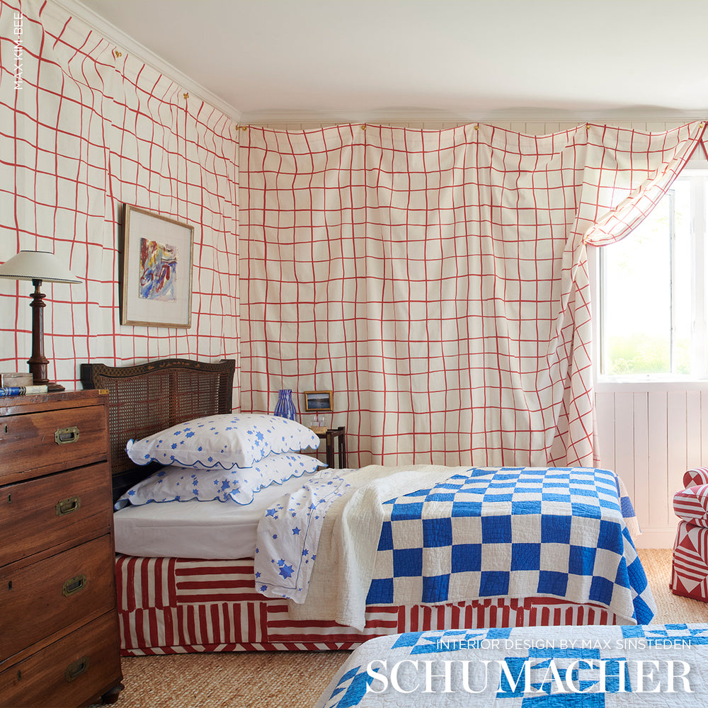 PARSON'S STRIPE HAND PRINT | Red