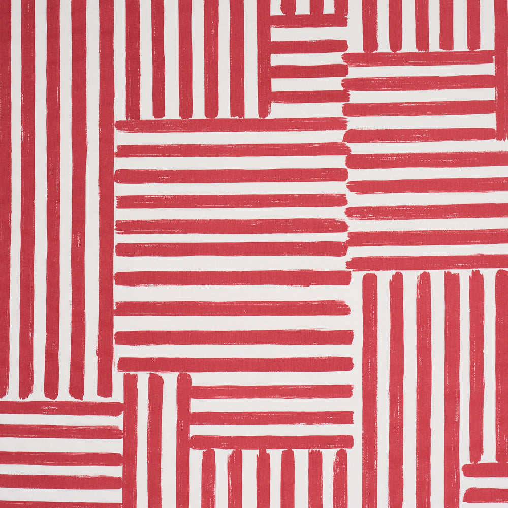 PARSON'S STRIPE HAND PRINT | Red
