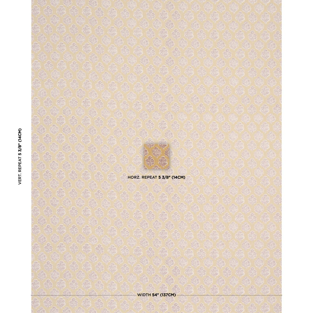 MANALI HAND-PRINT | Red & Mustard