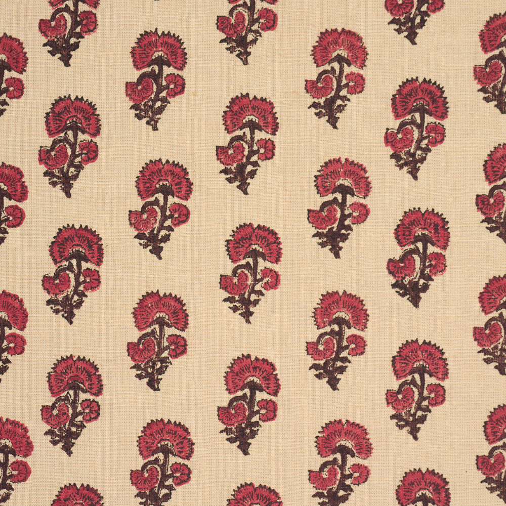 KAASNI HAND-BLOCK PRINT | Red