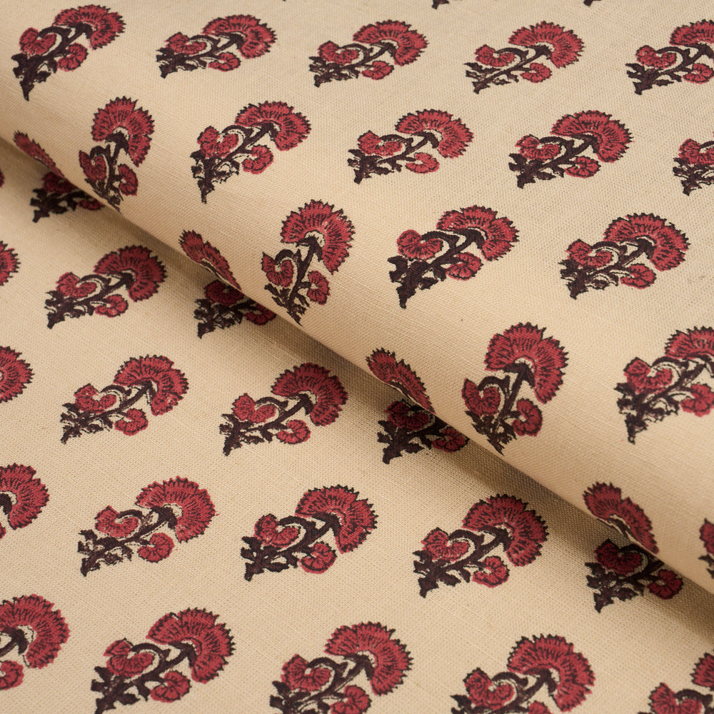 KAASNI HAND-BLOCK PRINT | Red