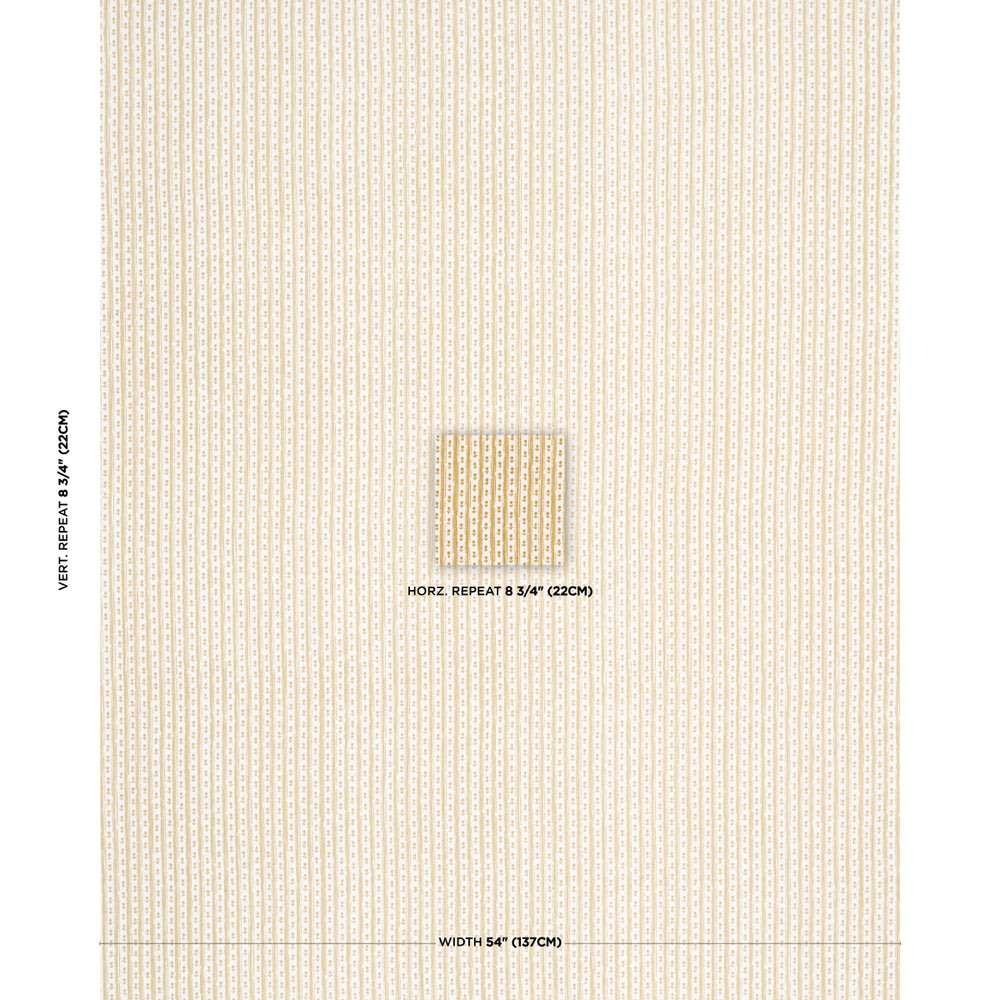 NIDHI STRIPE HAND-PRINT | Yellow
