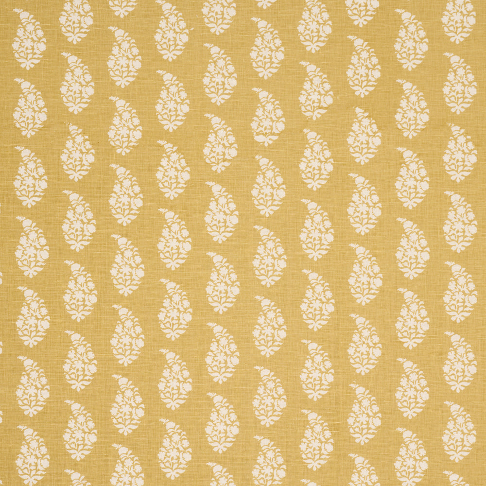 KAIA PAISLEY HAND-PRINT | Yellow