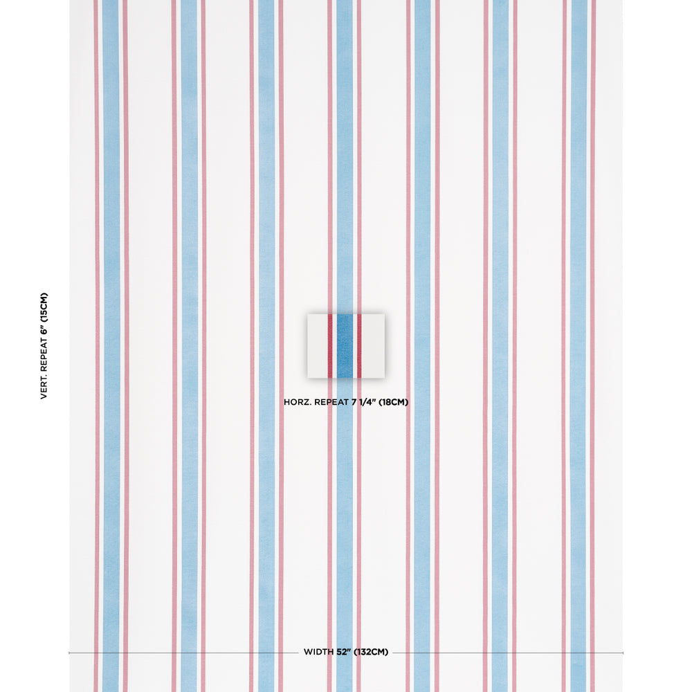 HADWEN STRIPE | Red & Blue