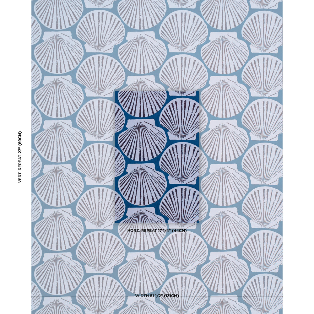 SCALLOP SHELL | Indigo