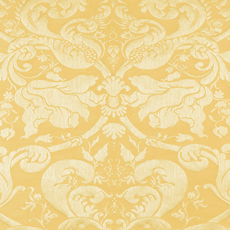 GAVOTTE BROCATELLE DAMASK | Gold