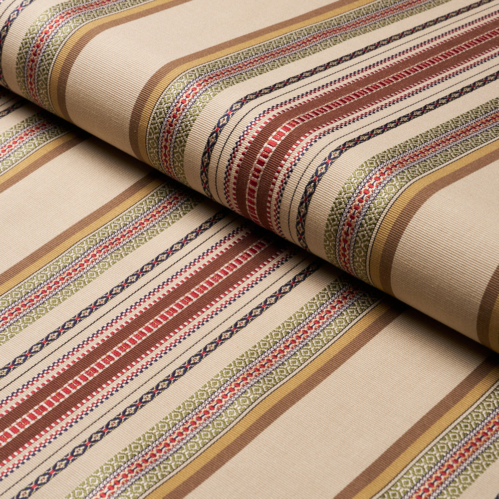 WELLINGTON STRIPE | Multi On Pecan