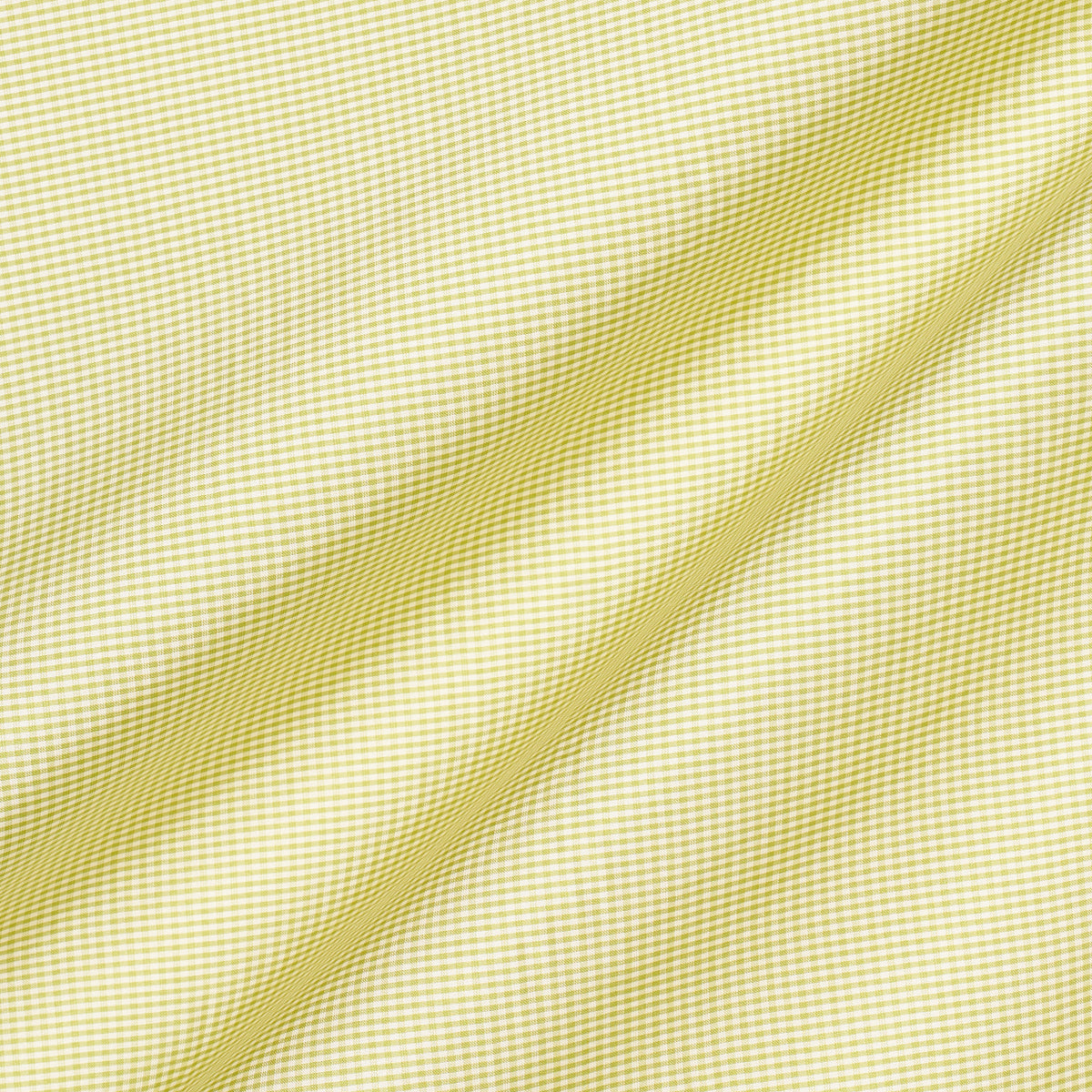 DALTON SILK GINGHAM | Chartreuse