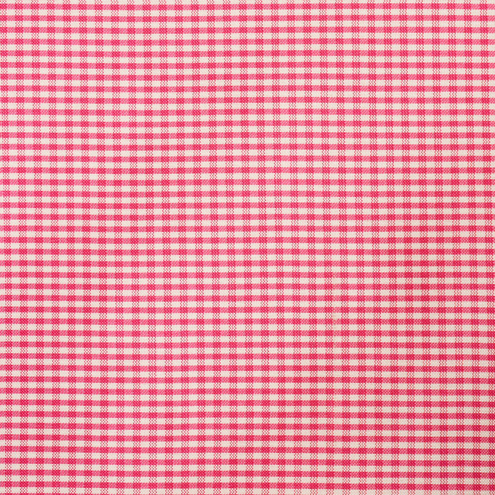 DALTON SILK GINGHAM | Cerise