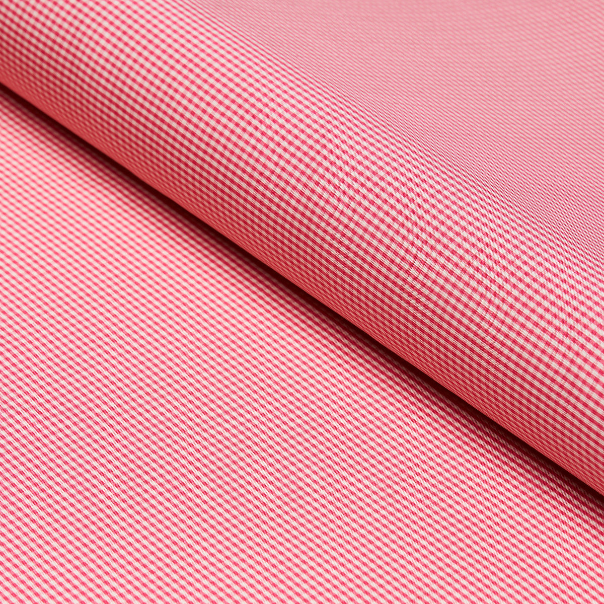 DALTON SILK GINGHAM | Cerise