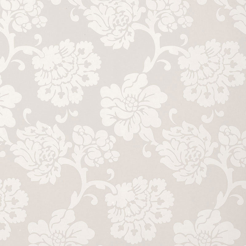 ALBERO FLOREALE DAMASK | Grey