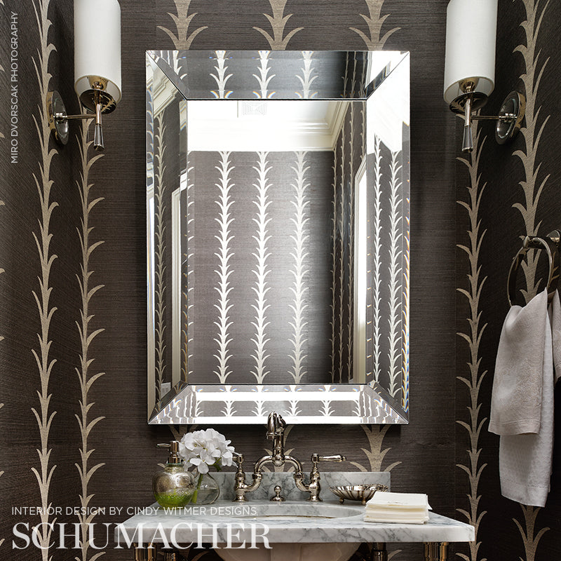 ACANTHUS STRIPE SISAL | SHADOW