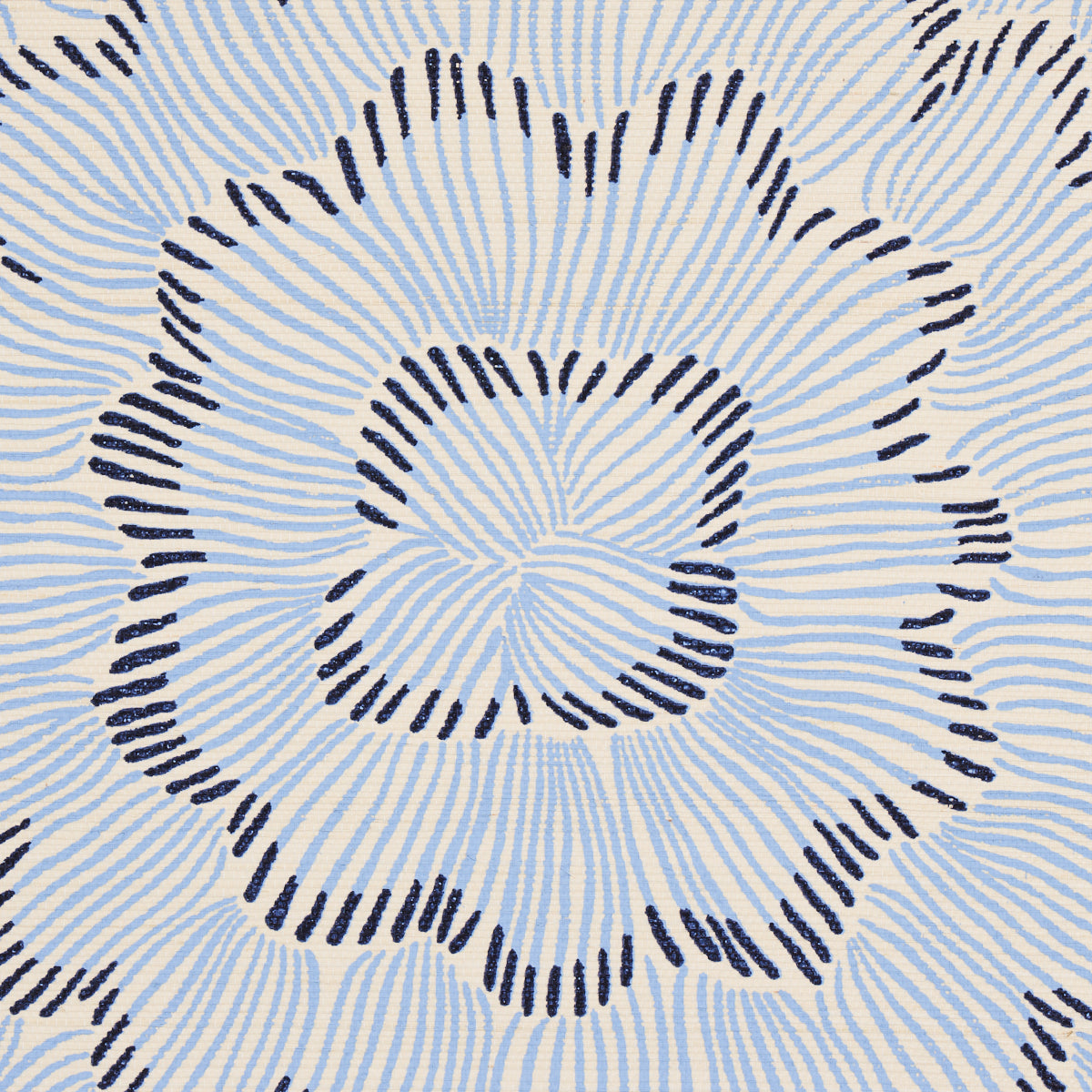 FEATHER BLOOM SISAL | TWO BLUES
