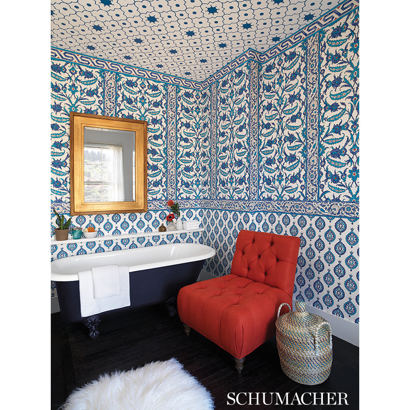 Taj Trellis | Burnished Gilt