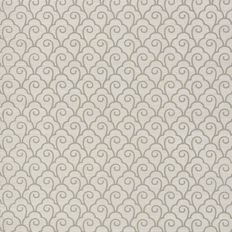 SCALLOP FILIGREE SISAL | Fog