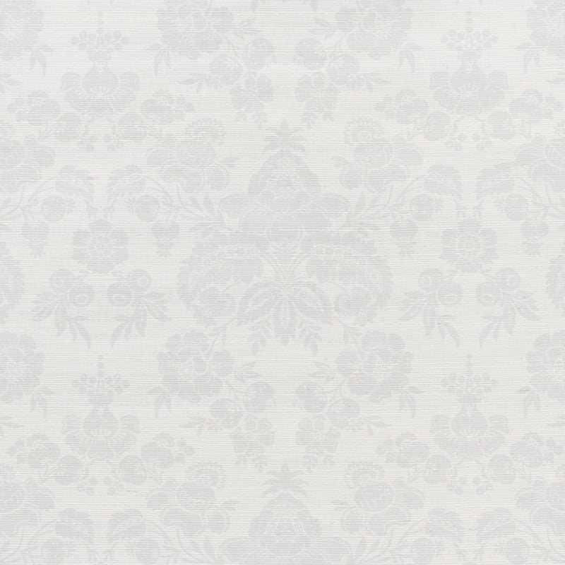 SIMONE DAMASK GRASSCLOTH | Silver