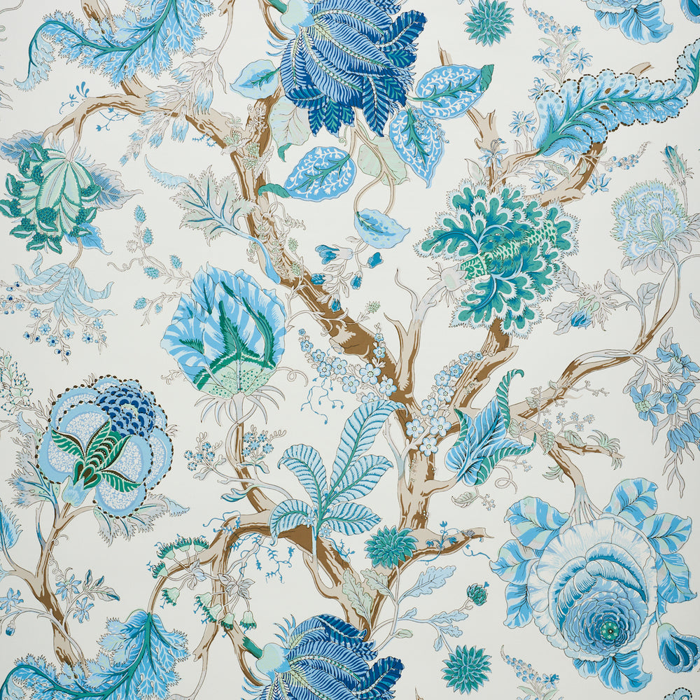 INDIAN ARBRE | Peacock & Emerald