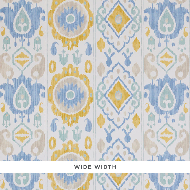 ELIZIA IKAT | Sky & Ochre