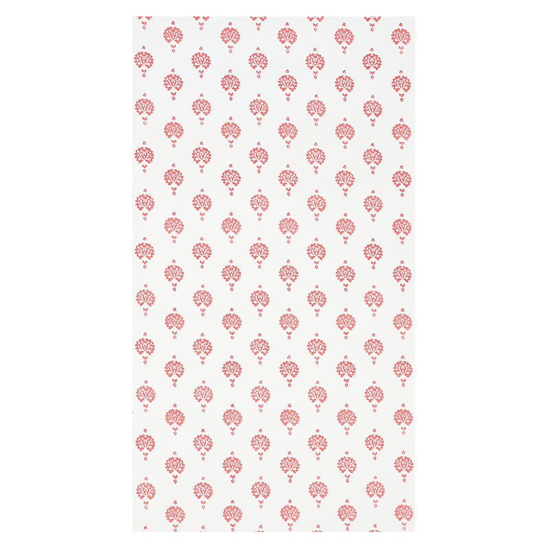 DAHLIA HAND BLOCKED PRINT | Red