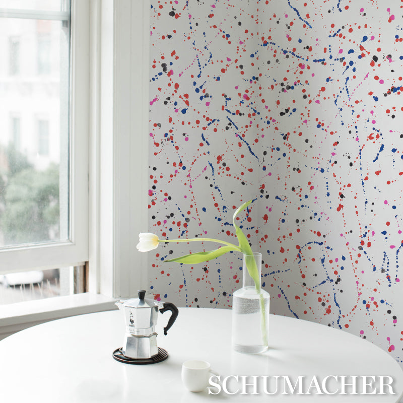 INK SPLASH | Red & Blue